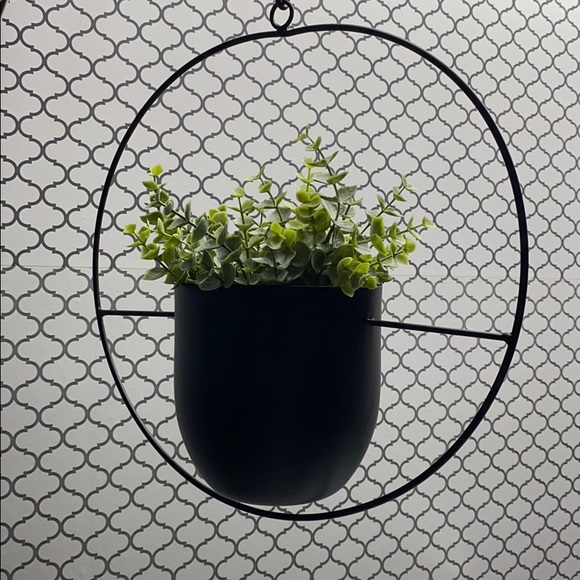 New Boho Metal Hanging Planter - Picture 5 of 5